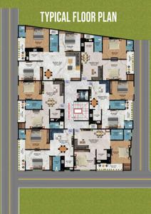 Image of 670 Sq.ft 2 BHK Apartment / Flat for sale in Dridha Homes, Sector 73, Noida for Rs. 2700000