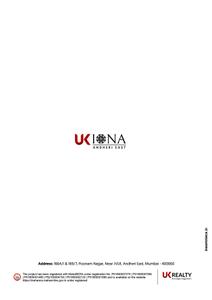 Image of 610 Sq.ft 2 BHK Apartment / Flat for sale in UK lona, Andheri East, Mumbai for Rs. 13500000