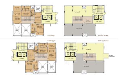Image of 2717 Sq.ft 4 BHK Apartment / Flat for sale in Almal The Terraces Phase 2, Balewadi, Pune for Rs. 46500000