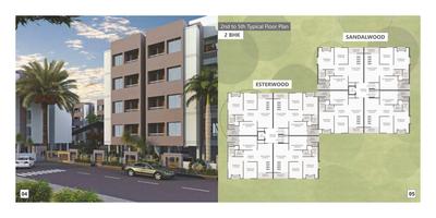 Image of 535 Sq.ft 1 RK Apartment / Flat for sale in Shree Parkwoods Tower M, Gorwa, Vadodara for Rs. 2200000