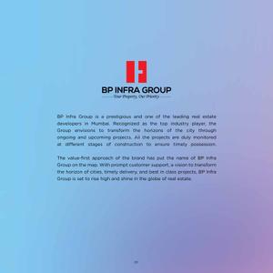Image of 725 Sq.ft 2 BHK Apartment / Flat for sale in BP DPS Park View, Goregaon West, Mumbai for Rs. 19500000