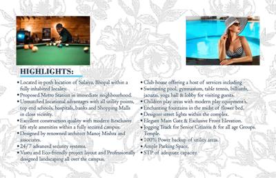 Image of 1800 Sq.ft 3 BHK Independent House for sale in Samara Gold Phase 1, Salaiya, Bhopal for Rs. 9100000