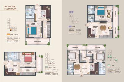 Image of 1363 Sq.ft 2 BHK Apartment / Flat for sale in Shri Vrinda Imperial, Jait, Vrindavan for Rs. 12271500