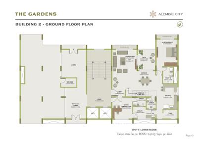 Image of 2900 Sq.ft 4 BHK Apartment / Flat for sale in Alembic The Gardens, Gorwa, Vadodara for Rs. 40500000