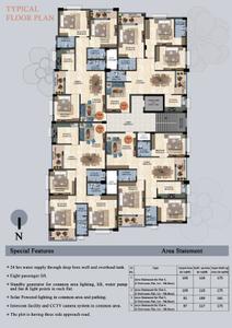 Image of 1773 Sq.ft 3 BHK Apartment / Flat for sale in Sukhyat Sai Rekha Enclave, Patrapada, Bhubaneswar for Rs. 11524500