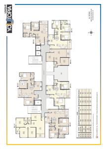 Image of 928 Sq.ft 2 BHK Apartment / Flat for sale in Unique Youtopia Phase IV, Kharadi, Pune for Rs. 9800000