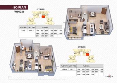 Image of 700 Sq.ft 1 BHK Apartment / Flat for sale in Vision Heights Wing B, Jogeshwari West, Mumbai for Rs. 14500000