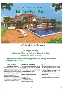 Image of 1080 Sq.ft 2.5 BHK Apartment / Flat for sale in Nimbus The Hyde Park Tower S T U, Sector 78, Noida for Rs. 11500000