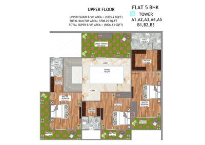 Image of 496 Sq.ft 1 BHK Apartment / Flat for sale in Samdariya New Gorakhpur, Gorakhpur, Jabalpur for Rs. 3500000