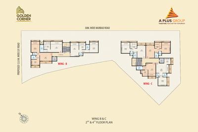 Image of 500 Sq.ft 1 BHK Apartment / Flat for sale in Golden Corner, Badlapur West, Badlapur for Rs. 2500000