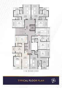 Image of 680 Sq.ft 1 BHK Apartment / Flat for sale in Whiteclass Shreeji Space I, Kharghar, Navi Mumbai for Rs. 5450000