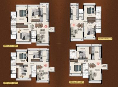 Image of 825 Sq.ft 2 BHK Apartment / Flat for sale in Samarpan Vanita Niketan, Borivali West, Mumbai for Rs. 20970000