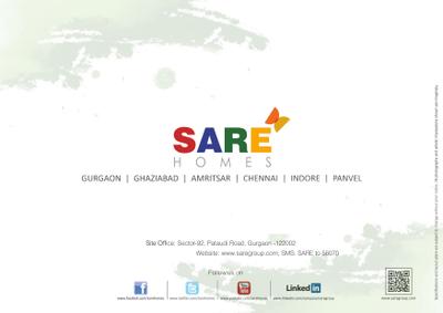 Image of 1450 Sq.ft 4 BHK Apartment / Flat for sale in Sare Crescent Green Parc, Sector 92, Gurgaon for Rs. 17000000