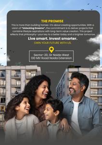 Image of 1050 Sq.ft 2 BHK Apartment / Flat for sale in Grenotech One 30 Avenue, Noida Extension, Greater Noida for Rs. 4399000