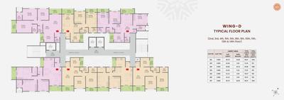 Image of 1401 Sq.ft 3 BHK Apartment / Flat for sale in Legend Aaradhyam Phase I, Maan, Pune for Rs. 9500000