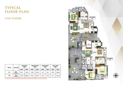 Image of 1360 Sq.ft 3 BHK Apartment / Flat for sale in Naiknavare Shivatman, Shivaji Nagar, Pune for Rs. 18000000
