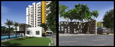 Image of 611 Sq.ft 1 BHK Apartment / Flat for sale in Cozy Life Building A and C, Kesnand, Pune for Rs. 3300000