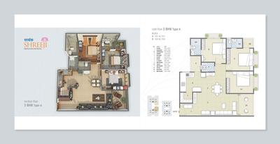 Image of 2142 Sq.ft 3 BHK Apartment / Flat for sale in S K Sarthak Shreeji, Kudasan, Gandhinagar for Rs. 9500000