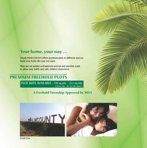 Image of 144 Sq.ft Residential Plot / Land for sale in Ansal Palm County, MDA, Meerut for Rs. 10300000
