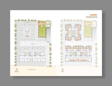 Image of 1629 Sq.ft 3 BHK Apartment / Flat for sale in Sahajanand Sayona, Sargasan, Gandhinagar for Rs. 7000000