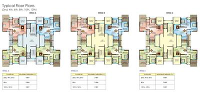 Image of 1276 Sq.ft 2 BHK Apartment / Flat for sale in Atur Valley Vista, Pisoli, Pune for Rs. 5400000