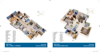 Image of 2952 Sq.ft 4.5 BHK Apartment / Flat for sale in Jaypee Greens Orchards, Sector 131, Noida for Rs. 25000000