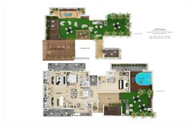 Image of 2100 Sq.ft 3 BHK Apartment / Flat for sale in Green Lotus Utsav, Gmada Aerocity, Mohali for Rs. 17000000