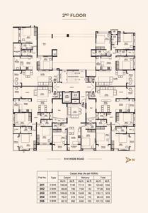 Image of 1122 Sq.ft 2 BHK Apartment / Flat for sale in Gangotree Pranali, Kothrud, Pune for Rs. 17500000