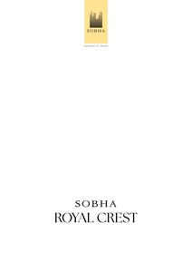 Image of 2013 Sq.ft 3 BHK Apartment / Flat for sale in Sobha Royal Crest, RR Nagar, Bengaluru for Rs. 31500000
