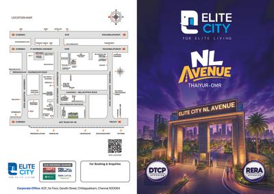 Image of 984 Sq.ft Residential Plot / Land for sale in NL Avenue phase 1, Thaiyur, Chennai for Rs. 4608150
