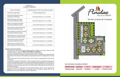 Image of 580 Sq.ft 2 BHK Apartment / Flat for sale in Origin Floridaa, Sector 82, Faridabad for Rs. 4350000