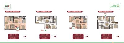 Image of 930 Sq.ft 2 BHK Apartment / Flat for sale in Isha Uni5, Nedumgundram, Chennai for Rs. 6720000