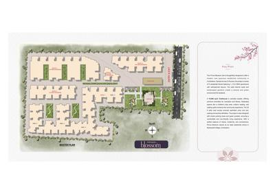Image of 1385 Sq.ft 3 BHK Apartment / Flat for sale in Prince Blossom, Neelambur, Coimbatore for Rs. 8500000