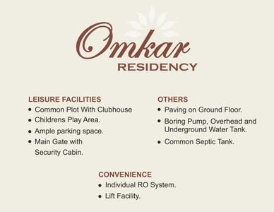 Image of 500 Sq.ft 1 RK Apartment / Flat for sale in Shree Gel Omkar Residency, Koyali, Vadodara for Rs. 1750000