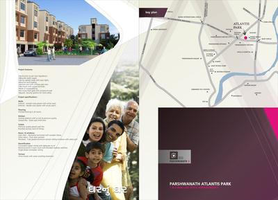 Image of 1179 Sq.ft 2 BHK Apartment / Flat for sale in Parshwanath Atlantis Park, Sughad, Gandhinagar for Rs. 5400000
