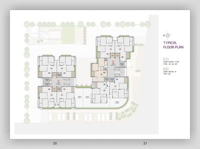 Image of 2070 Sq.ft 3 BHK Apartment / Flat for sale in Adarsh Aster, Zundal, Ahmedabad for Rs. 7000000