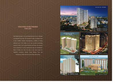 Image of 489 Sq.ft 1.5 BHK Apartment / Flat for sale in Dosti Planet North Phase 4 Dosti Opal, Shilphata, Thane for Rs. 7000000