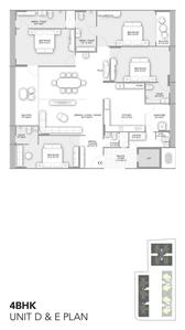 Image of 5887 Sq.ft 5 BHK Apartment / Flat for sale in Madhav Oeuvre 3, Bodakdev, Ahmedabad for Rs. 110000000