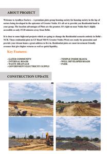 Image of 90 Sq.ft Residential Plot / Land for sale in SS Ayodhya Enclave, Dhoom Manikpur, Greater Noida for Rs. 2803500