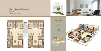 Image of 1998 Sq.ft 3 BHK Apartment / Flat for sale in Aadya Capital Empire, Kanuru, Vijayawada for Rs. 10500000