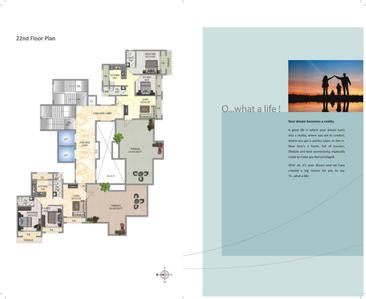 Image of 697 Sq.ft 1 BHK Apartment / Flat for sale in Swaraj Bella Vita, Ghansoli, Navi Mumbai for Rs. 10500000