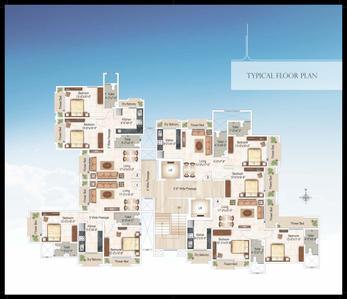 Image of 985 Sq.ft 2 BHK Apartment / Flat for sale in Ajmera Nirvana, Kanjurmarg East, Mumbai for Rs. 15400000