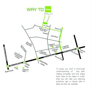 Image of 2700 Sq.ft 3 BHK Apartment / Flat for sale in Sangath Palm, Chandkheda, Ahmedabad for Rs. 13000000