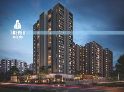 Image of 963 Sq.ft 3 BHK Apartment / Flat for sale in Balaji Heaven Heights, Mota Mava, Rajkot for Rs. 7300000