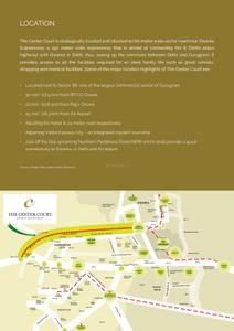 Image of 1565 Sq.ft 3 BHK Apartment / Flat for sale in Ashiana The Centre Court, Sector 88A, Gurgaon for Rs. 20500000
