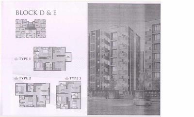 Image of 1208 Sq.ft 2 BHK Apartment / Flat for sale in Ample Tulsi Residency, Nava Naroda, Ahmedabad for Rs. 3700000