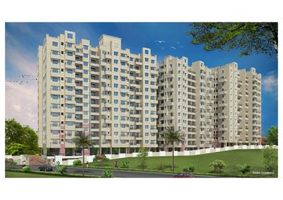 Image of 1200 Sq.ft 2 BHK Apartment / Flat for sale in Aditya Garden City, Warje, Pune for Rs. 12500000