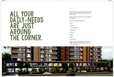 Image of 1550 Sq.ft 3 BHK Apartment / Flat for sale in Kaveri Soham Vistara, Shilaj, Ahmedabad for Rs. 12500000