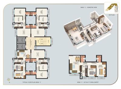 Image of 455 Sq.ft 1 BHK Apartment / Flat for sale in Truearth Views, Vikhroli East, Mumbai for Rs. 6905556