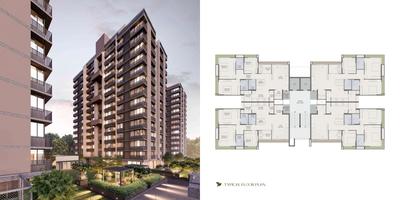 Image of 1300 Sq.ft 3 BHK Apartment / Flat for sale in Shivalik Green View, Shantigram, Ahmedabad for Rs. 24100000